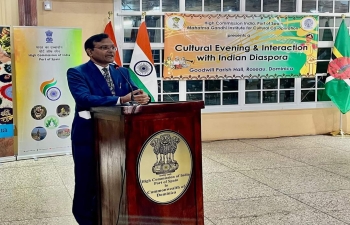 The High Commission organized an interactive evening for the Indian community based in Commonwealth of Dominica on June 15, 2024 at Goodwill Parish Hall, Roseau.